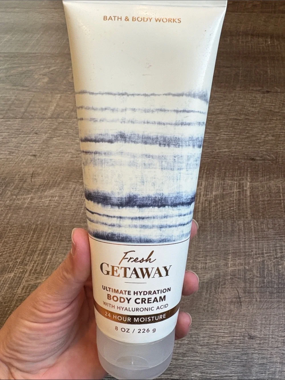 Bath & Body Works Fresh Getaway Hydration Body Cream 8oz Lot of 4